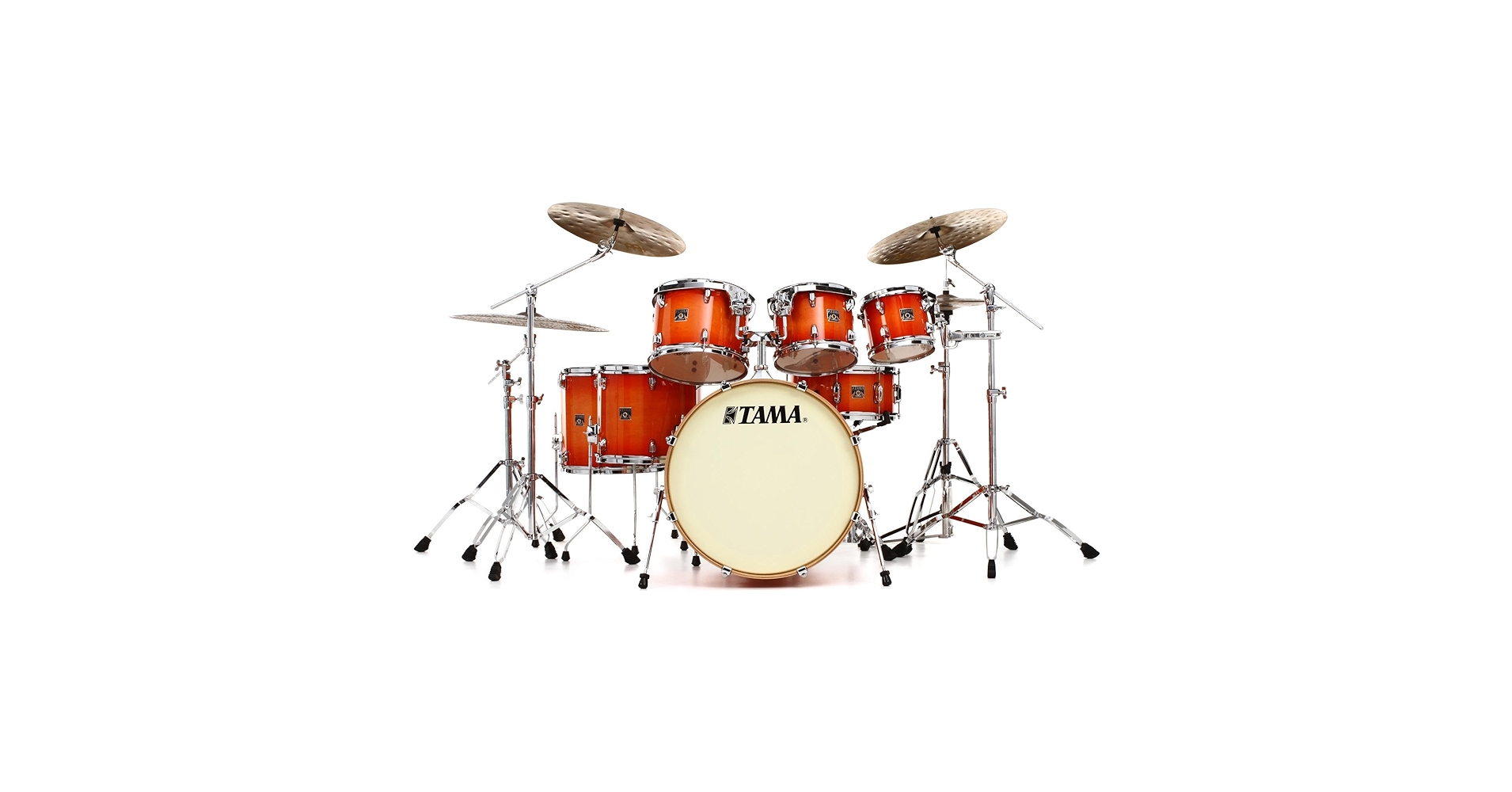 TAMA Tama Star Walnut Snare Drum 14x8 Indigo Japanese Sen Burst